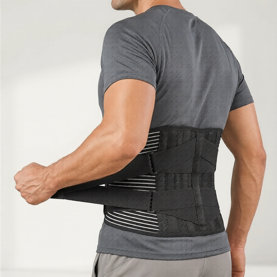 AlignaFit Lower Back Support Brace for desk and work-from-home posture