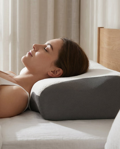 Orthopedic Neck Pillow for Pain Relief & Better Sleep