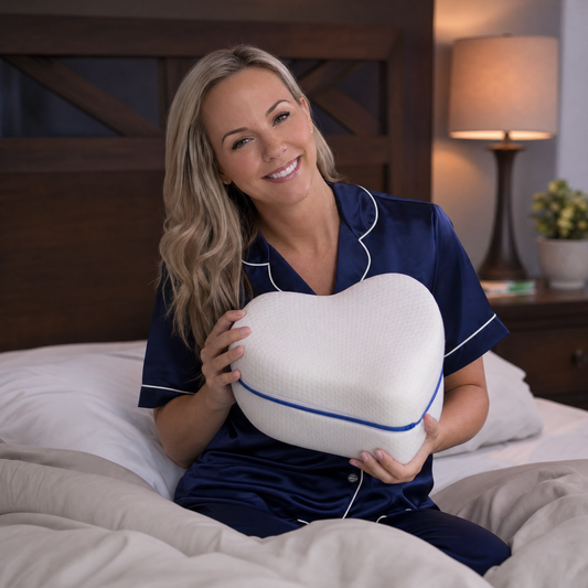 Knee Pillow for Pain Relief & Alignment - Orthopedic Support
